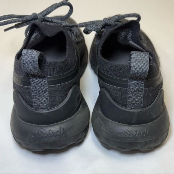 Allbirds Trail Runner SWT Women’s 7.5 Sneakers Black Grey Wool Natural Fibres - Picture 4 of 11